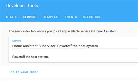 io menu, but that’s currently the only method I know. . Home assistant shutdown command
